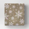 30” 20 Sq Ft Christmas Roll Wrap White Snowflakes On Brown Kraft - Wondershop™ -Christmas Supply Store GUEST 0065f16f 7d84 4663 aa43 d905871b2151