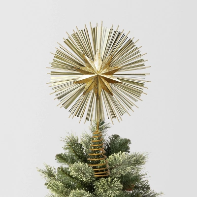 Metal Starburst With Tinsel Tree Topper - Wondershop™ 6 Metal Starburst With Tinsel Tree Topper - Wondershop™ - Image 4
