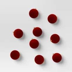 9ct 80mm Christmas Flocked Ball Ornament Set - Wondershop™ 17 9ct 80mm Christmas Flocked Ball Ornament Set - Wondershop™ -Christmas Supply Store GUEST 03a38f0b 9747 4195 9b6a b8bb87f382a7