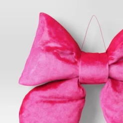 16" Christmas Velvet Bow Decor - Wondershop™ -Christmas Supply Store GUEST 04849ee8 ad67 4818 9933 adf049b12edd