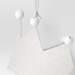 Christmas Metal Glitter Crown Christmas Tree Ornament White - Wondershop™ 5 Christmas Metal Glitter Crown Christmas Tree Ornament White - Wondershop™ -Christmas Supply Store GUEST 07a2f9f4 2277 4962 9a59 cfebeef4a668