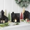 3pc Lit Metal House Decorative Christmas Figurine Set - Wondershop™ Black: Tabletop Indoor Decor, Battery-Powered 2 3pc Lit Metal House Decorative Christmas Figurine Set - Wondershop™ Black: Tabletop Indoor Decor, Battery-Powered -Christmas Supply Store GUEST 0a6099ac d230 4f5d 804a 1d06978f18be
