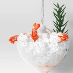 4" Christmas Shrimp Cocktail Ornament - Wondershop™ -Christmas Supply Store GUEST 0b2066f1 f9d0 4d8d 85c2 346ef3264d44