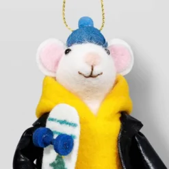 Christmas Felted Wool Skateboarder Mouse Ornament - Wondershop™ -Christmas Supply Store GUEST 0b4158ec fa6a 43f5 adb4 c63a535b5425