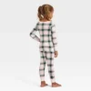 Toddler Plaid Ribbed Long Sleeve Shirt And Pants Holiday Matching Family Pajama Set - Wondershop™ Cream -Christmas Supply Store GUEST 0e882f75 f89a 49f4 bad4 e2701e2603bf