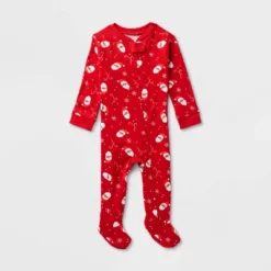 Baby Santa Print Ribbed Holiday Matching Family Footed Pajama - Wondershop™ Red 9 Baby Santa Print Ribbed Holiday Matching Family Footed Pajama - Wondershop™ Red -Christmas Supply Store GUEST 0f0735f1 cbb0 44a3 b637 128fb9468433
