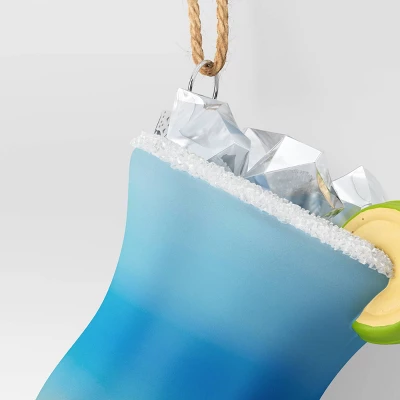 Christmas Glass Rainbow Tropical Drink Ornament - Wondershop™ 4 Christmas Glass Rainbow Tropical Drink Ornament - Wondershop™ - Image 2