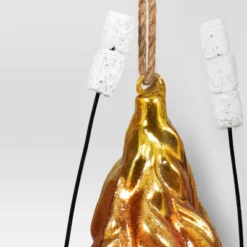 Christmas Glass Campfire Ornament - Wondershop™ -Christmas Supply Store GUEST 15078c12 1dfb 496f b339 13b5cd0d6775