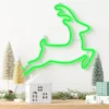 Christmas Faux Neon Leaping Green Deer - Wondershop™ -Christmas Supply Store GUEST 151054ac 0bc6 4612 9555 bf521d1e293a