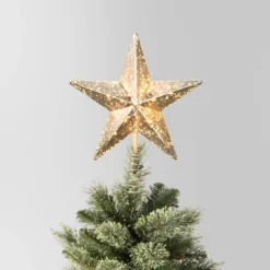 10" Pre-lit Faux Mercury Star Christmas Tree Topper - Wondershop™ -Christmas Supply Store GUEST 158e84b2 446e 48bc 8c4f a5976db03da8