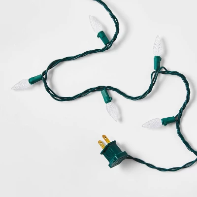 150ct LED C6 Faceted Christmas String Lights Spool With Green Wire - Wondershop™ 6 150ct LED C6 Faceted Christmas String Lights Spool With Green Wire - Wondershop™ - Image 4