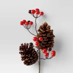 4pc Christmas Pick Set 2 Iced Pinecone 2 Red Berry With Pinecones - Wondershop™ 7 4pc Christmas Pick Set 2 Iced Pinecone 2 Red Berry With Pinecones - Wondershop™ -Christmas Supply Store GUEST 1a06ac68 dd01 4157 8dfe 69ce307fe686