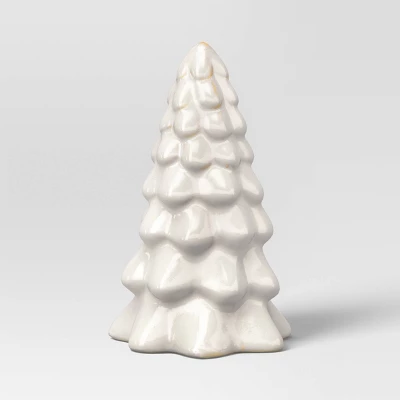 3ct Christmas Ceramic White Tree Set - Wondershop™ 4 3ct Christmas Ceramic White Tree Set - Wondershop™ - Image 2