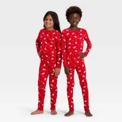 Kids' Ribbed Long Sleeve Shirt And Pants Holiday Matching Family Pajama Set - Wondershop™ Red 11 Kids' Ribbed Long Sleeve Shirt And Pants Holiday Matching Family Pajama Set - Wondershop™ Red -Christmas Supply Store GUEST 1f2be3d1 d453 4a95 ad17 1972f0e13a58