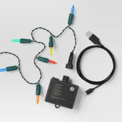 50ct LED Battery Operated Hybrid Miniature String Lights With Green Wire - Wondershop™ -Christmas Supply Store GUEST 2368e4a3 7b08 47b1 b28b c04b7f06aaa7