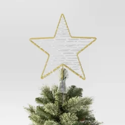 12.25" Lit-Led Champagne Star Twinkle Warm White Dewdrops Christmas Tree Topper - Wondershop™ -Christmas Supply Store GUEST 24b9a7bd e29a 4905 8d7f 3ebc6c8bdbc6