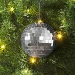 Wrap Essentials Christmas Silver Disco Ball - Wondershopâ˘