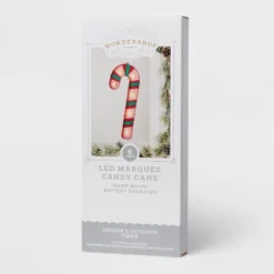 LED Marquee Candy Cane Christmas Novelty Silhouette Light - Wondershop™ -Christmas Supply Store GUEST 2b8d99bd 61e3 4216 9e50 207de48aee8b