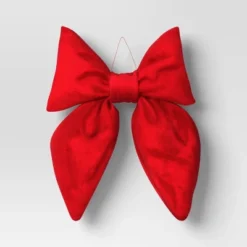 16" Christmas Velvet Bow Decor - Wondershop™ -Christmas Supply Store GUEST 32c30469 2627 4638 aec9 9d7bf7d171ec