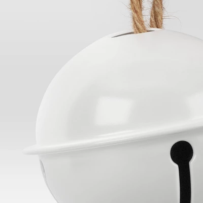 4ct Christmas Jingle Bell Christmas Ornament Set White - Wondershop™ 4 4ct Christmas Jingle Bell Christmas Ornament Set White - Wondershop™ - Image 2