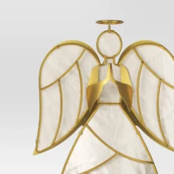 13.25" Pre-lit Angel Christmas Tree Topper Gold/White - Wondershop™ 7 13.25" Pre-lit Angel Christmas Tree Topper Gold/White - Wondershop™ -Christmas Supply Store GUEST 36a4c567 ad1c 4eb6 aac5 7960f25b0003