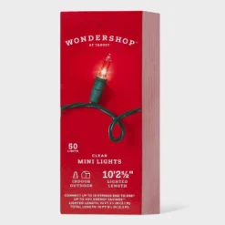50ct Incandescent Mini Christmas String Lights With Green Wire - Wondershop™ -Christmas Supply Store GUEST 38b51cdd cdea 43cb baf4 5951a98929f1