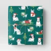 30" 50 Sq Ft Christmas Roll Wrap Illustrated Dogs On Green - Wondershop™ -Christmas Supply Store GUEST 3e6e2c26 94a3 4844 9b93 abfea8e54795