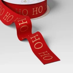 30' Christmas Fabric Ribbon Red Glitter Ho Ho Ho On Satin - Wondershop™ 5 30' Christmas Fabric Ribbon Red Glitter Ho Ho Ho On Satin - Wondershop™ -Christmas Supply Store GUEST 3ec2e324 8d88 41f1 a1b6 27d2f5955292