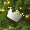 Christmas Metal Glitter Crown Christmas Tree Ornament White - Wondershop™ -Christmas Supply Store GUEST 403cead0 3f6b 4ce8 a4da 05f52b26c3b7