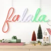LED Animated Christmas Neon Fa La La Hangable Sign White/Red/Green - Wondershop™ -Christmas Supply Store GUEST 4104f78a 7d53 49af 9f0d 0a0f3d0f8a2d