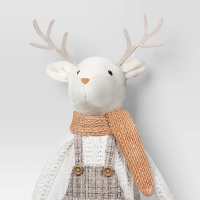 Christmas Fabric Reindeer Figural Boy - Wondershop™ 4 Christmas Fabric Reindeer Figural Boy - Wondershop™ - Image 2