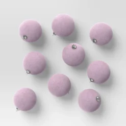 9ct 80mm Christmas Flocked Ball Ornament Set - Wondershop™ 22 9ct 80mm Christmas Flocked Ball Ornament Set - Wondershop™ -Christmas Supply Store GUEST 4ac453ed 8da5 45a2 a4e5 e744b3e245cb