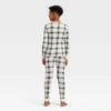 Kids' Plaid Ribbed Long Sleeve Shirt And Pants Holiday Matching Family Pajama Set - Wondershop™ Cream 2 Kids' Plaid Ribbed Long Sleeve Shirt And Pants Holiday Matching Family Pajama Set - Wondershop™ Cream -Christmas Supply Store GUEST 4cba9cb6 415c 4122 849c 9e5bf3dc047f