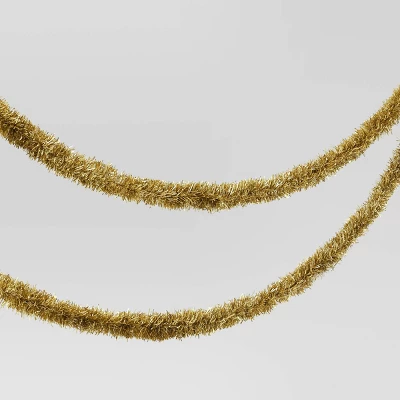 15' Mini Tinsel Christmas Garland - Wondershop™ 5 15' Mini Tinsel Christmas Garland - Wondershop™ - Image 3
