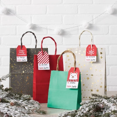 12ct Christmas Gift Tags Red/White - Wondershop™ 3 12ct Christmas Gift Tags Red/White - Wondershop™