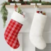 20" Christmas Plaid Stocking With Cuff Red Base - Wondershop™ -Christmas Supply Store GUEST 5b041fea d7f1 4fa9 a786 dcc6c483015a