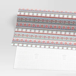 30” 90 Sq Ft Christmas Roll Wrap Scandinavian Sweater Pattern - Wondershop™ -Christmas Supply Store GUEST 5d01a378 423f 4e6a 9272 6279a19e40f6
