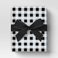 45' Christmas Fabric Ribbon Black Velvet - Wondershopâ˘