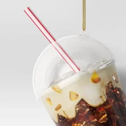 Christmas Glass Iced Coffee Ornament - Wondershop™ -Christmas Supply Store GUEST 5db13638 b449 490b 9f6c 149fcf906f76