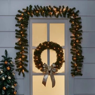 Glitter Fabric Christmas Bow Gold - Wondershop™ 3 Glitter Fabric Christmas Bow Gold - Wondershop™