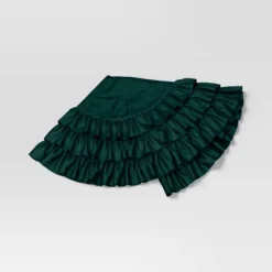 48" Velvet Tree Skirt With 3 Layers Of Ruffles - Wondershop™ -Christmas Supply Store GUEST 5fa7a90b 2702 4065 8ae2 fbbf93f20255