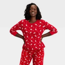 Women's Santa Print Ribbed Long Sleeve Holiday Matching Family Pajama Shirt - Wondershop™ Red 10 Women's Santa Print Ribbed Long Sleeve Holiday Matching Family Pajama Shirt - Wondershop™ Red -Christmas Supply Store GUEST 65adab42 0d8c 4997 a75e ee11145fdeee