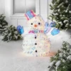 LED Tinsel Snowman Christmas Novelty Sculpture Light With Clear Color Light Bulb - Wondershop™ -Christmas Supply Store GUEST 6687536b 25a0 46c1 81e8 55aceff0d90e