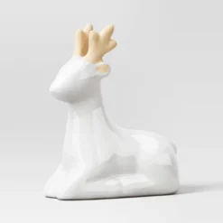 3ct Christmas Ceramic Deer Decor Set White- Wondershop™ -Christmas Supply Store GUEST 66be0bcb 57ef 439e 9c38 4ff08d7f83c1