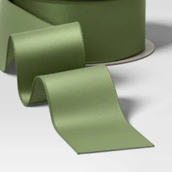 36' Christmas Modern Heritage Premium Ribbon Green Satin - Wondershop™ -Christmas Supply Store GUEST 697789f6 a511 4734 94a2 892b12edfdb5
