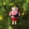 Christmas Felted Wool Mouse Ornament - Pink Jacket - Wondershop™ -Christmas Supply Store GUEST 6c476a7a b27e 4cce bb5a eeeb87c939f1