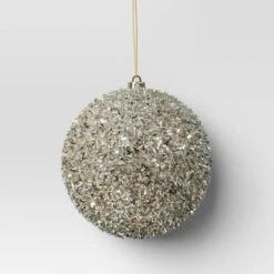 Tinsel Ball Christmas Tree Ornament - Wondershop™ -Christmas Supply Store GUEST 6e197716 ffba 44c3 ab80 d88f7d7368ca
