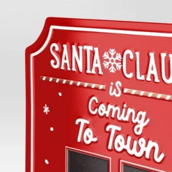 Christmas Santa Claus Is Coming To Town Countdown Sign - Wondershop™ -Christmas Supply Store GUEST 6e780e3c 2f22 4bf1 8bd1 e024236b22e2