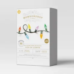 60ct LED Faceted C6 Christmas String Lights Twinkling With Green Wire - Wondershop™ 7 60ct LED Faceted C6 Christmas String Lights Twinkling With Green Wire - Wondershop™ -Christmas Supply Store GUEST 715e628a 22b0 438d 93a1 e5d836148bad