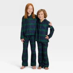 Kids' Plaid Long Sleeve Shirt And Pants Holiday Matching Family Pajama Set - Wondershop™ Navy Blue 11 Kids' Plaid Long Sleeve Shirt And Pants Holiday Matching Family Pajama Set - Wondershop™ Navy Blue -Christmas Supply Store GUEST 718d3609 6336 4c6a 951a 58fea089ad9f